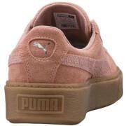 Baskets femme Puma Suede Platform Gum